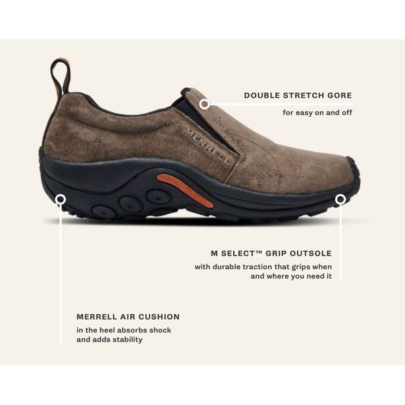 Merrell Jungle Moc Waterproof Shoes Size 8 - Picture 3 of 12